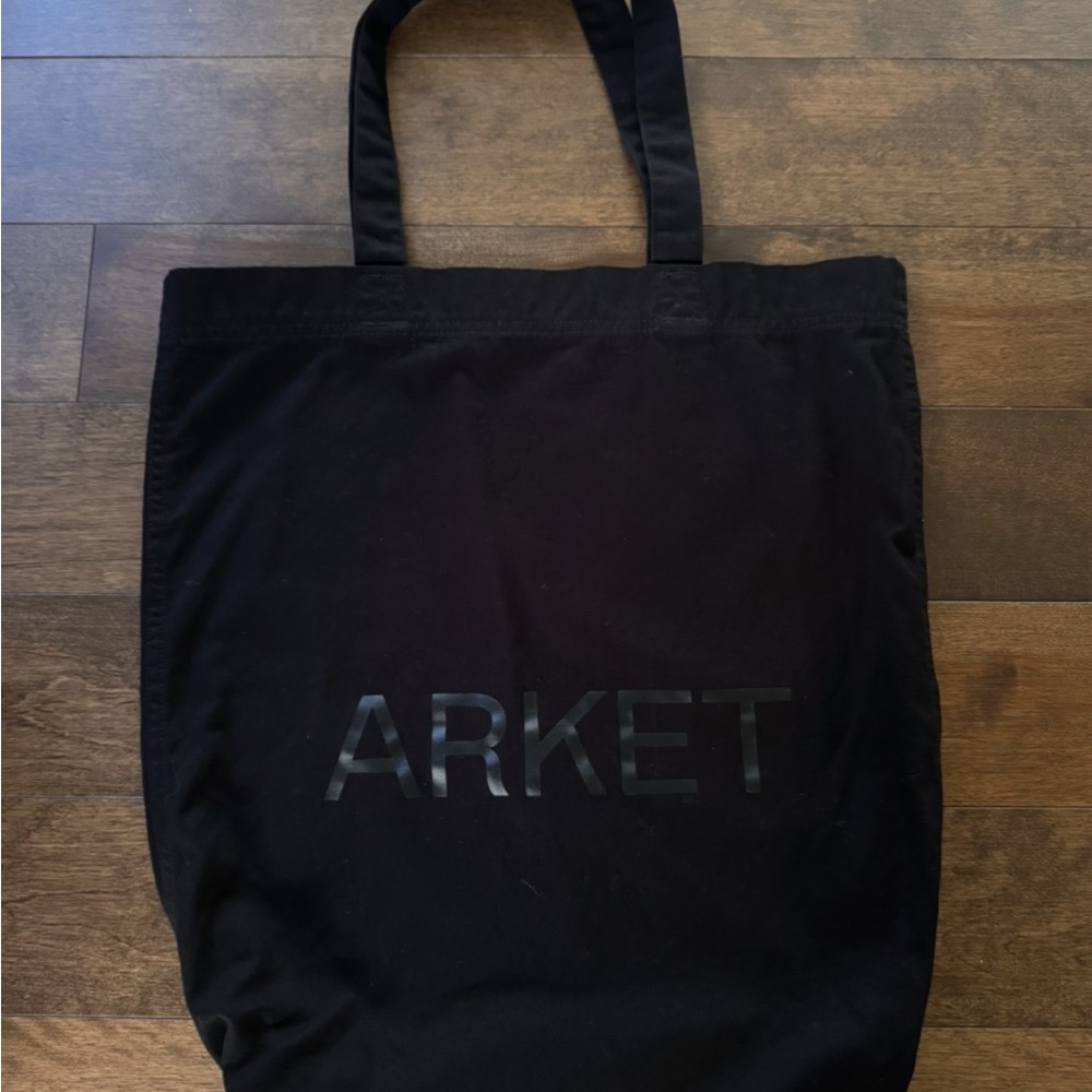 Arket Classic Black Tote